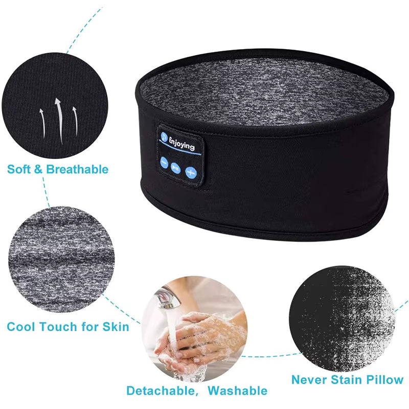 EnjoyRest™ - Bluetooth Sleep & Sport Headband